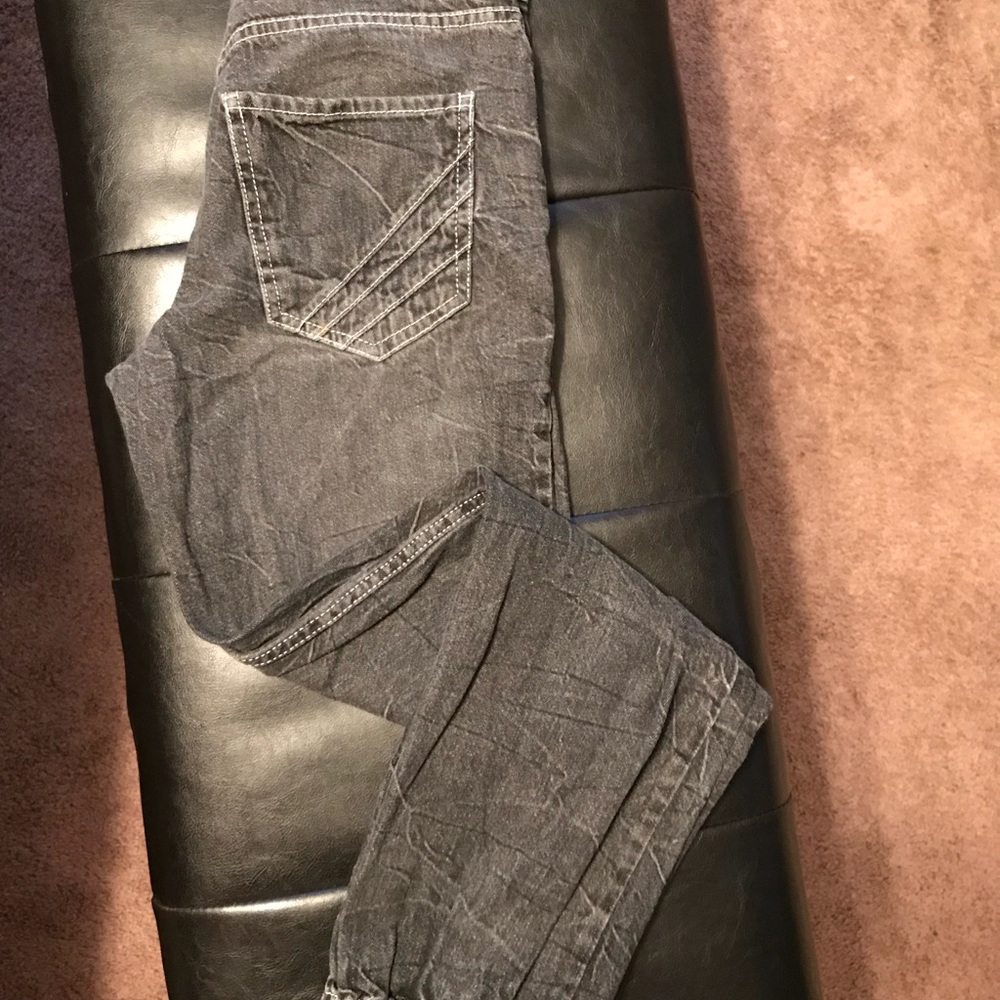 Boys Jogger Jeans Ash Black/ Gray
